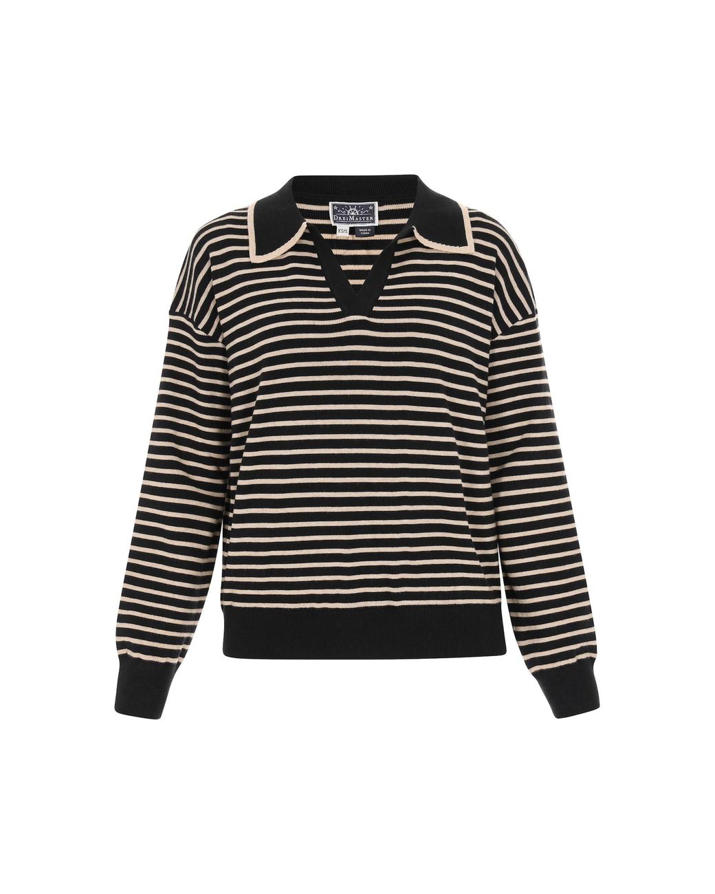 DreiMaster Maritim Black Pullover