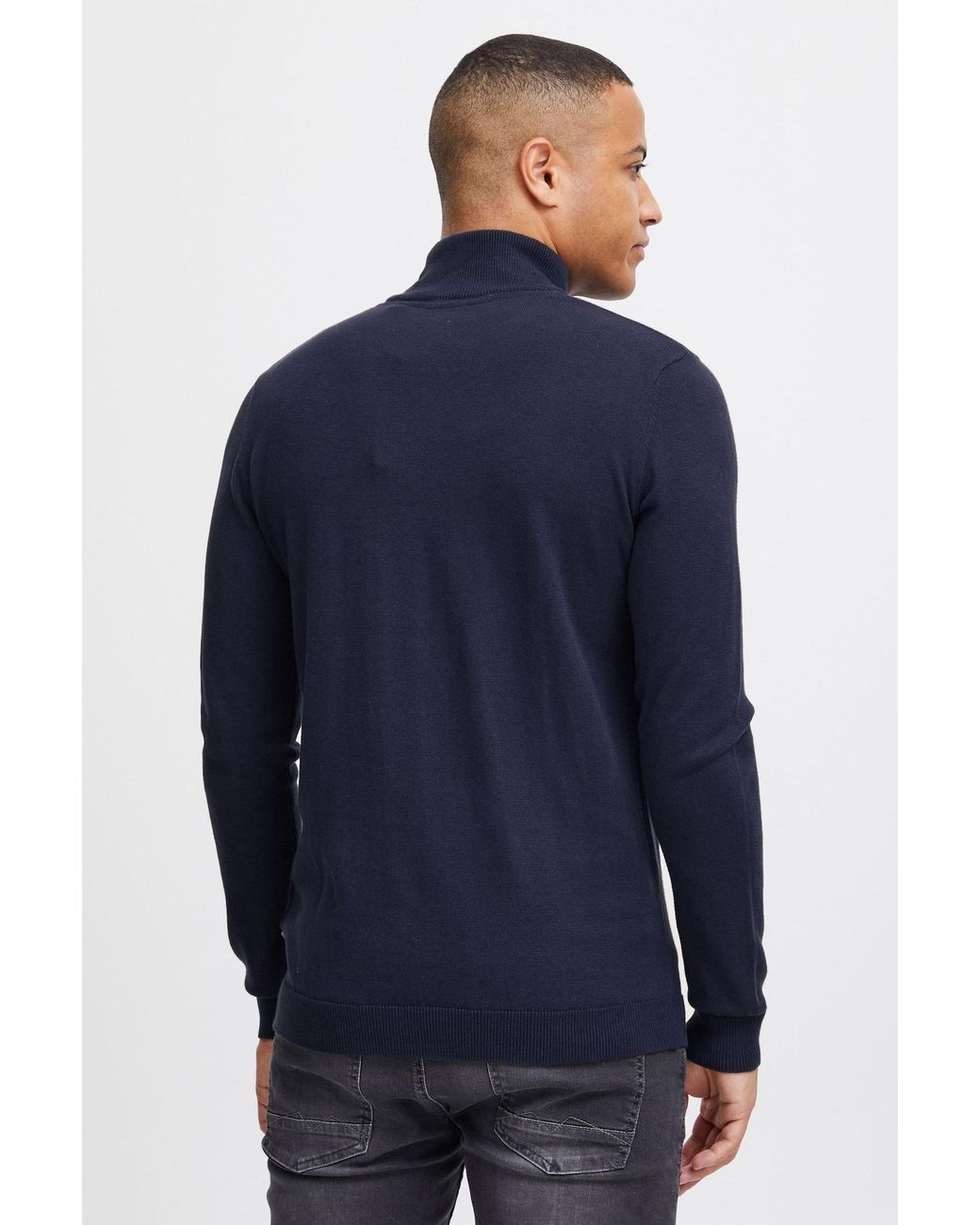 Solid Pullover Agrio in Blue für Herren