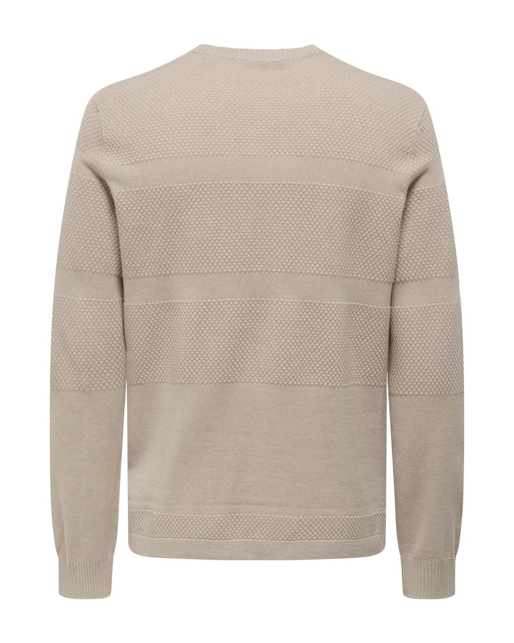 Only & Sons Pullover Onsmalik in Natural für Herren