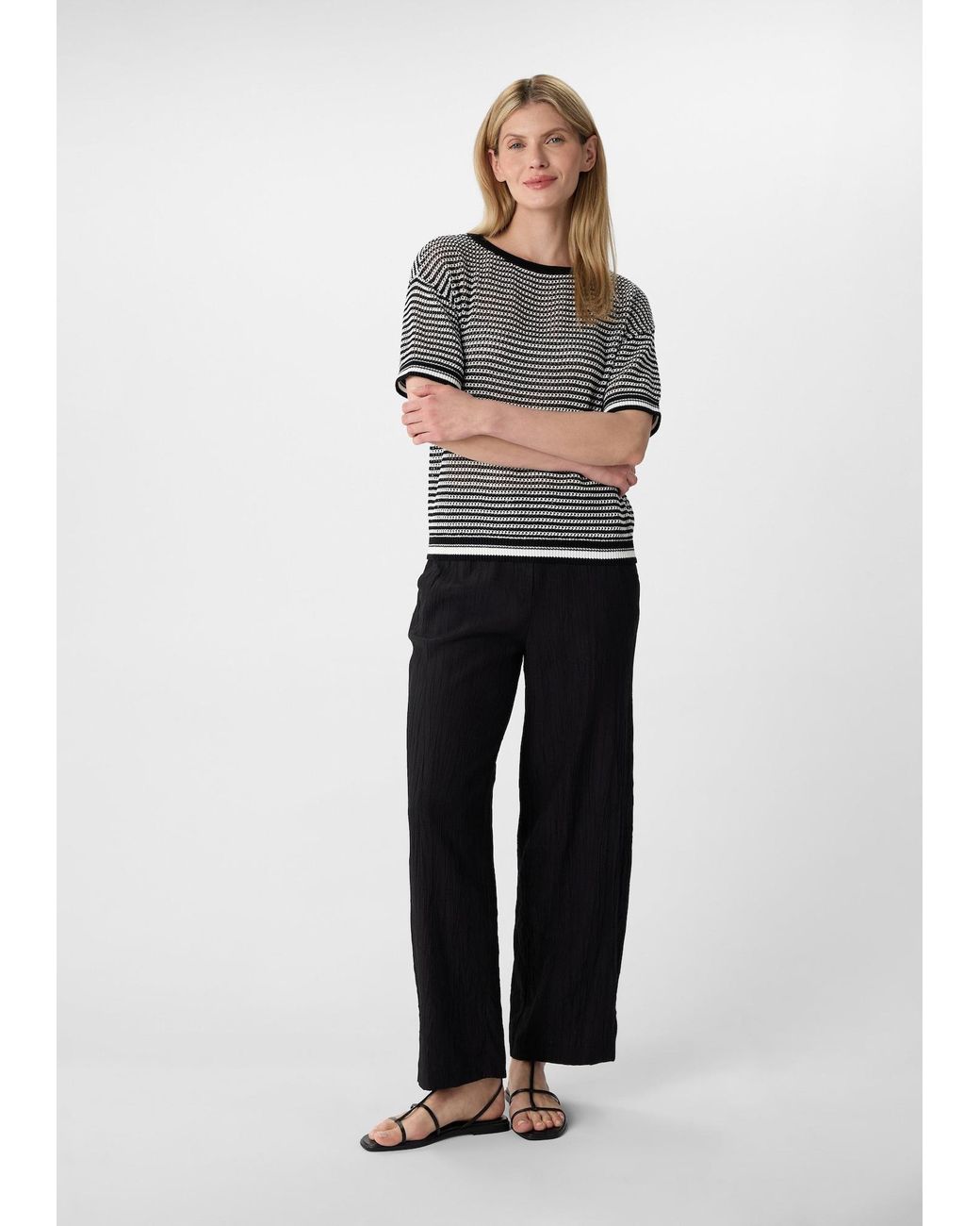 comma casual identity Gray Pullover