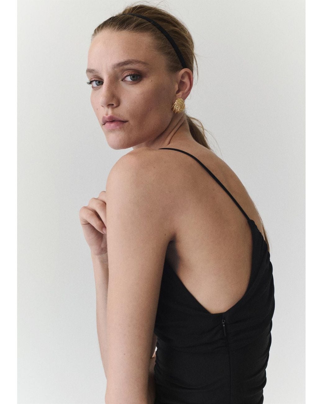 Mango Black Kleid Rush