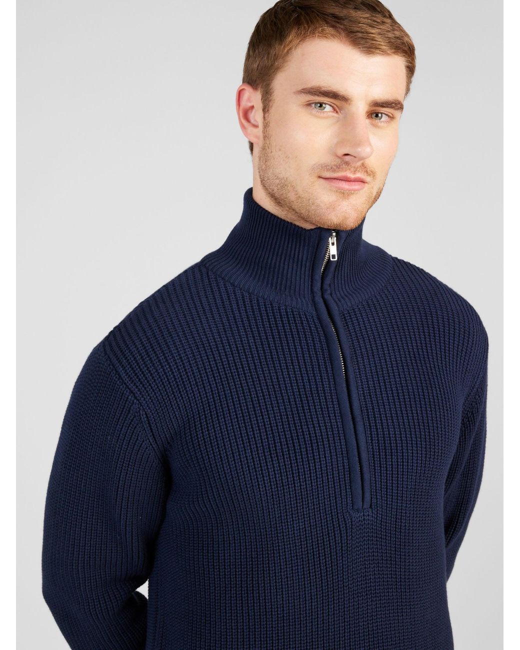 Mela Pullover Udai in Blue für Herren
