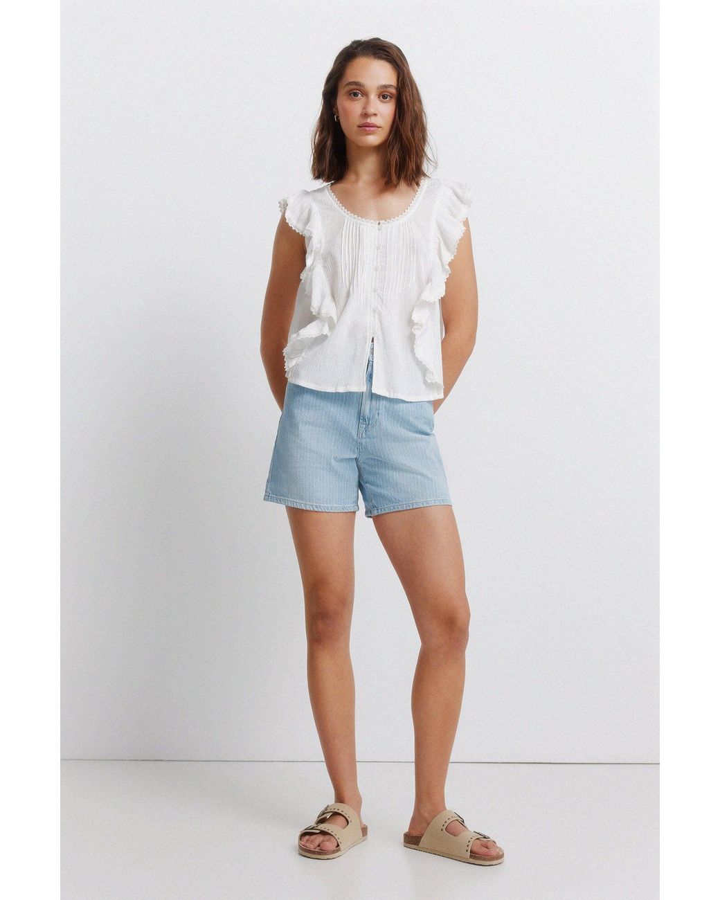 Springfield White Bluse
