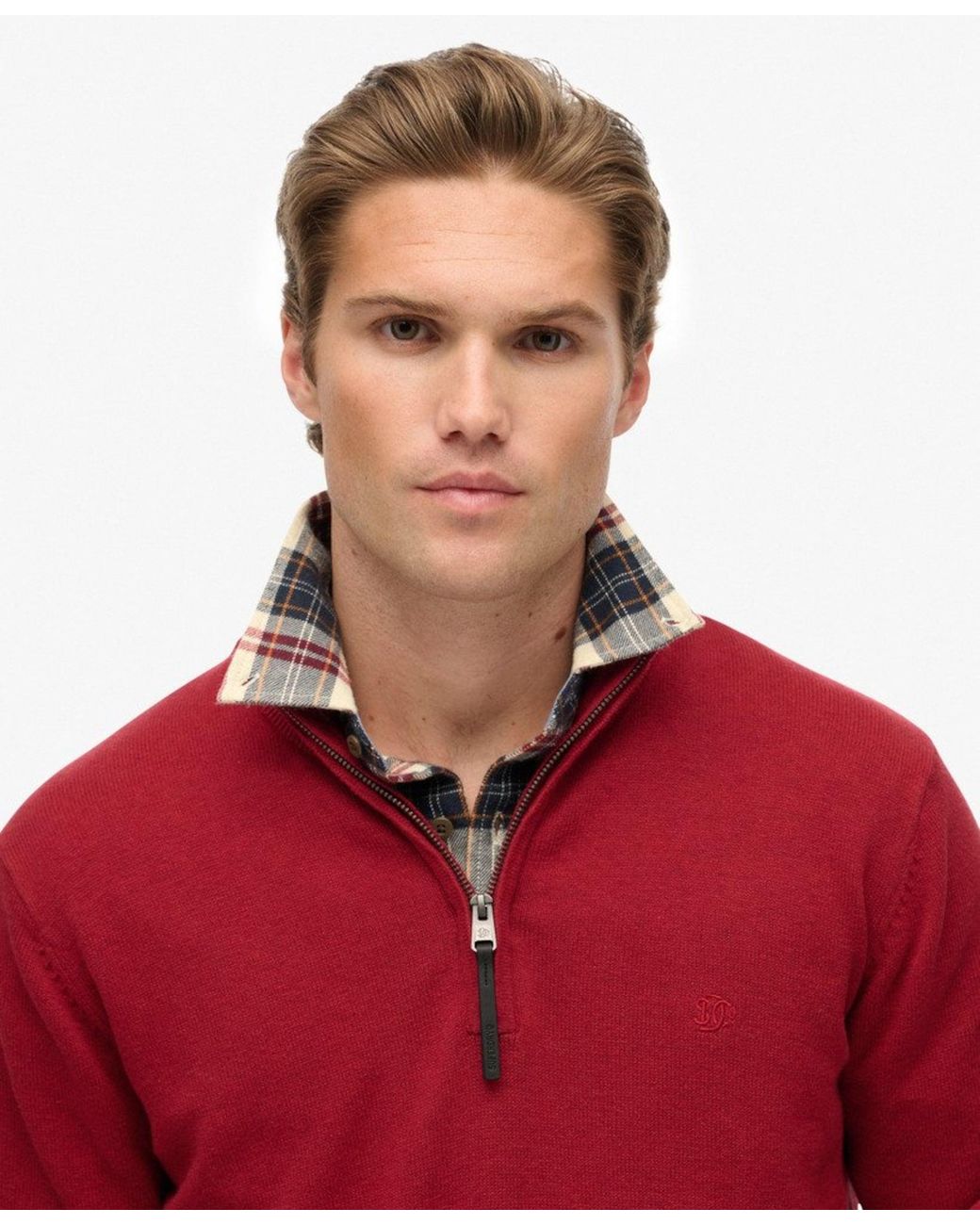 Superdry & Co Pullover Essentials in Red für Herren