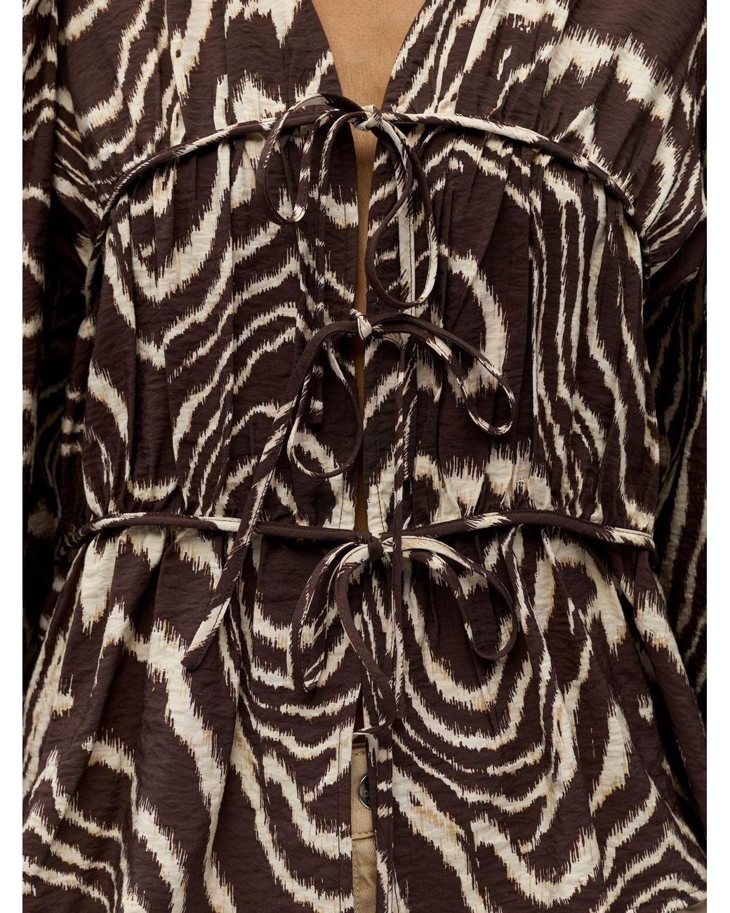 Object Brown Bluse