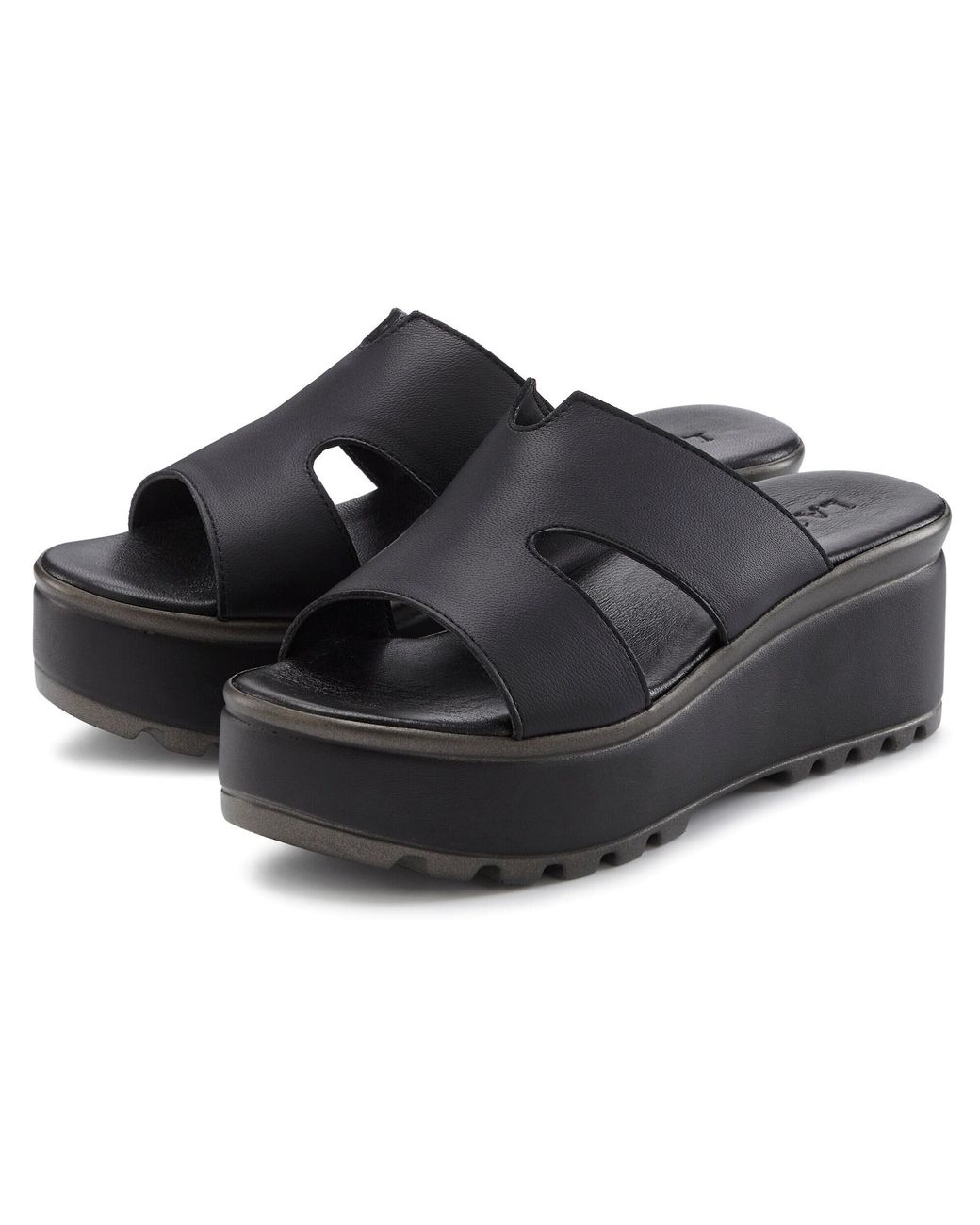 Lascana Black Pantolette