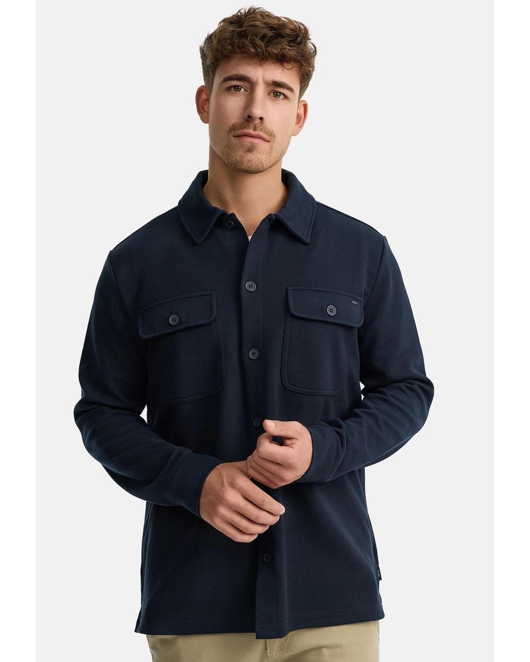INDICODE Hemd Nello in Blue für Herren