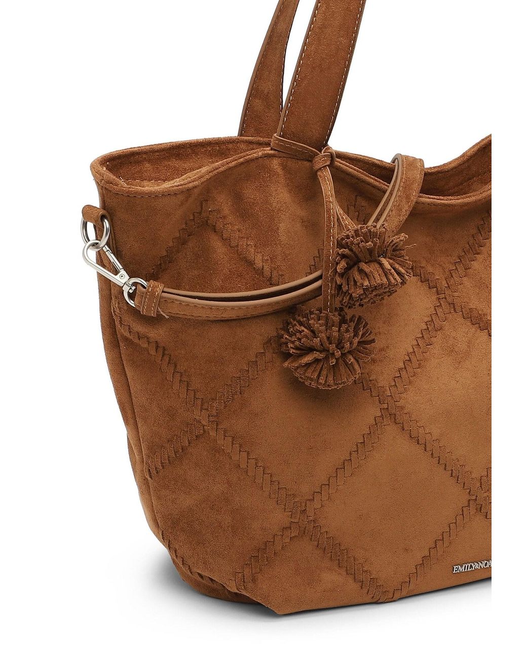 EMILY & NOAH Brown Shopper