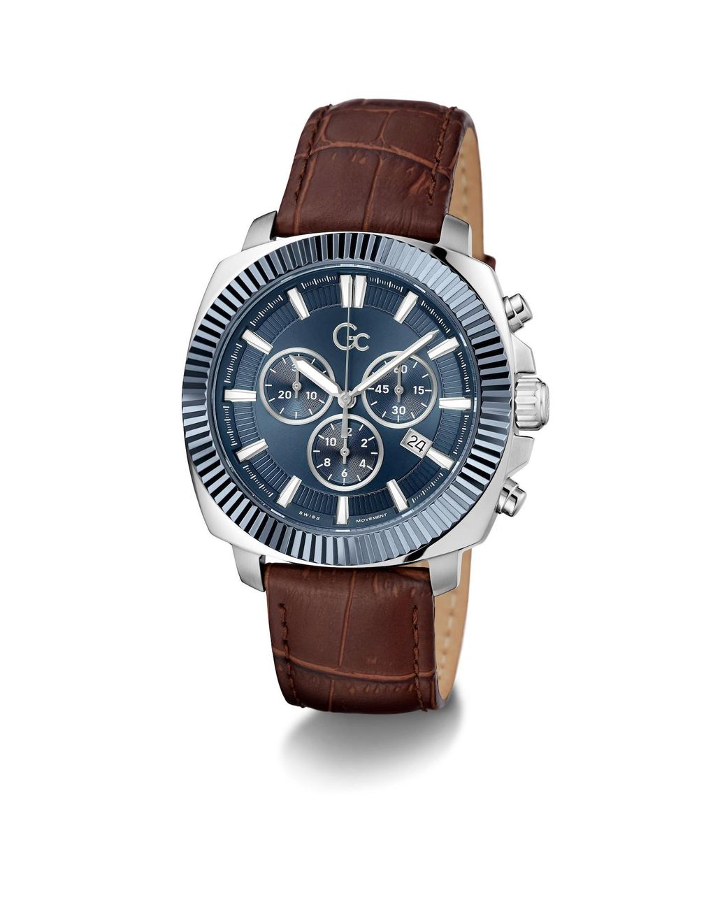 Gc Uhr Flair Coussin in Blue für Herren