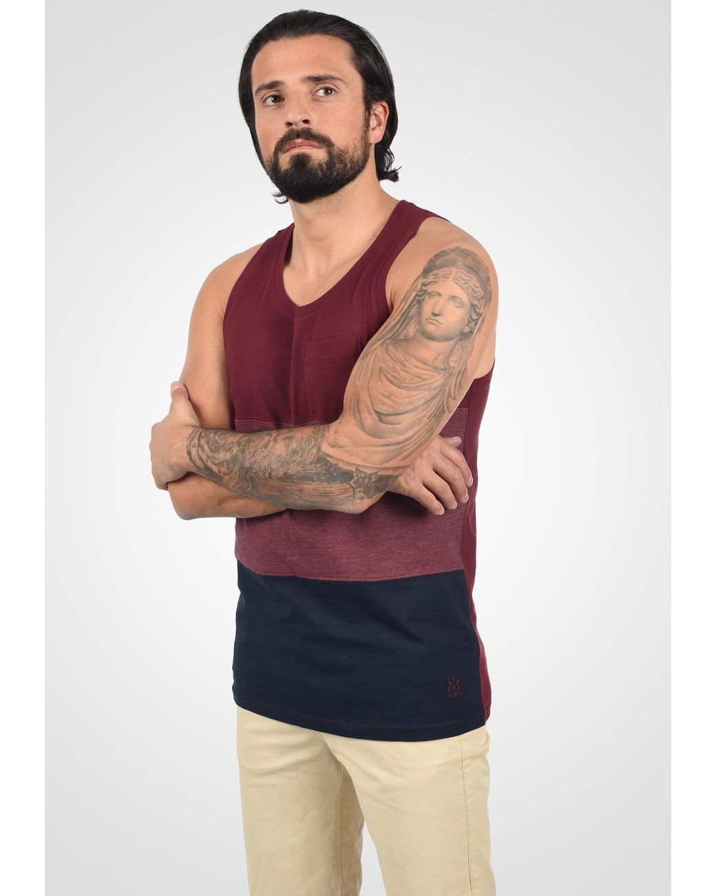 Solid Tanktop 'minho' in Multicolor für Herren