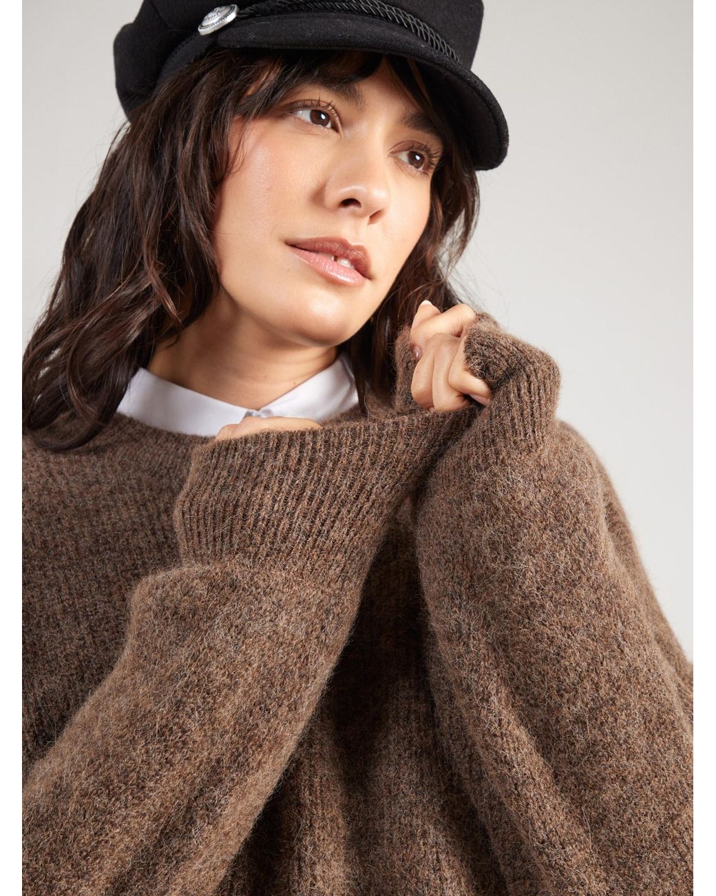 SELECTED Brown Pullover Slwlulu