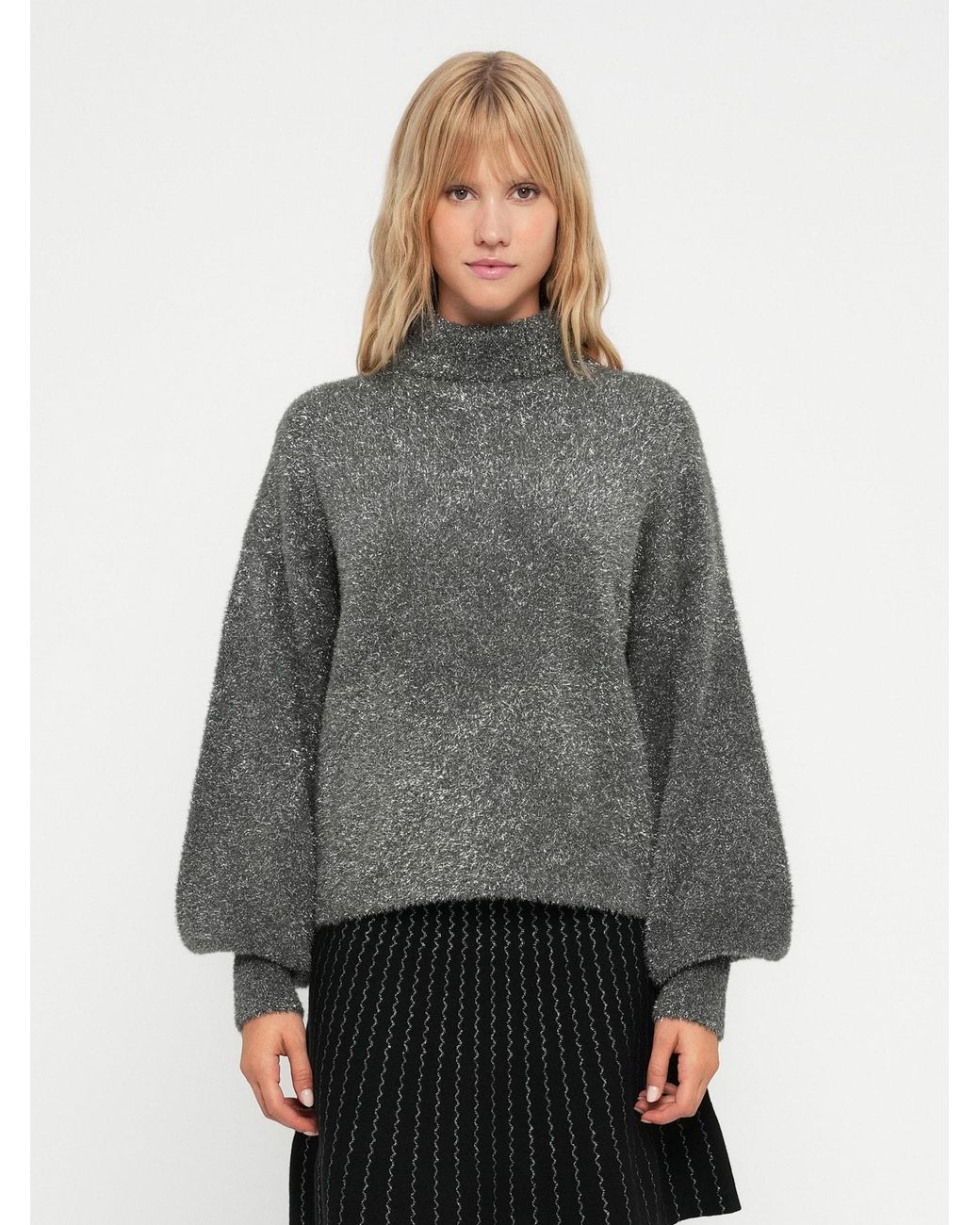 Y.A.S Gray Pullover Listra