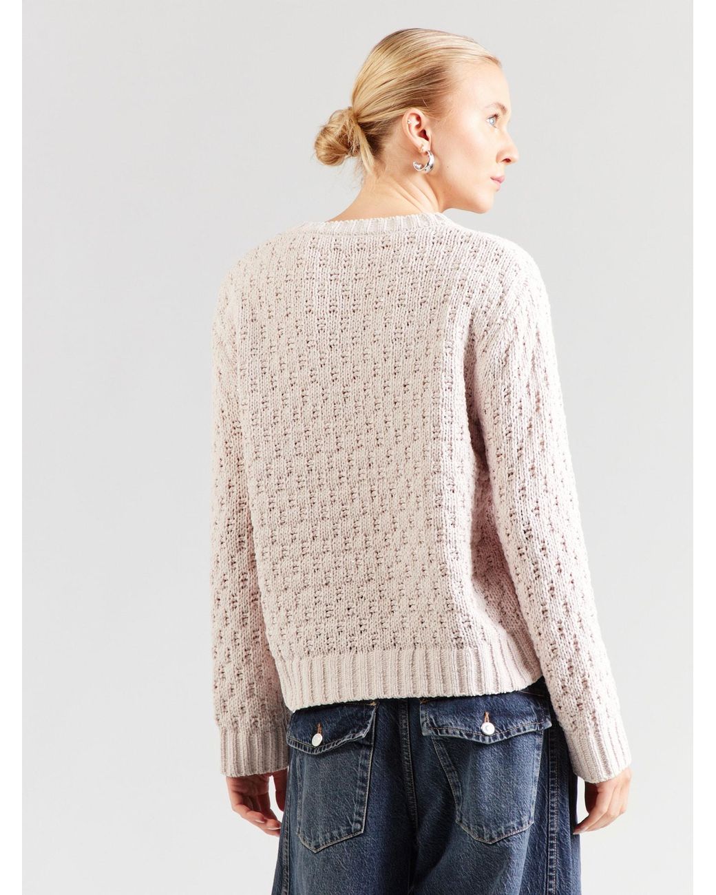 Monari White Pullover