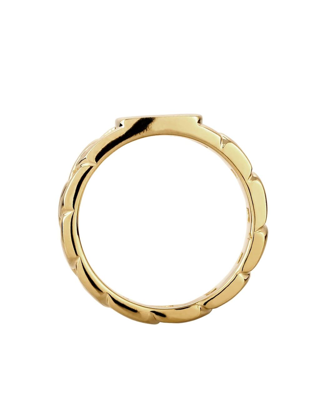 Kuzzoi Ring in Metallic für Herren