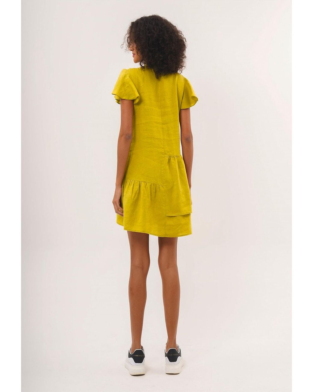 FRESHLIONS Yellow Blusenkleid Jolin
