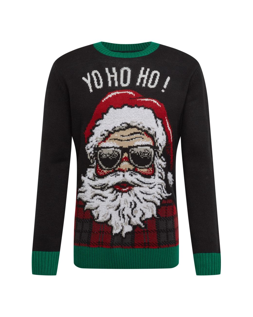 Urban Classics Pullover 'hohoho' in Black für Herren