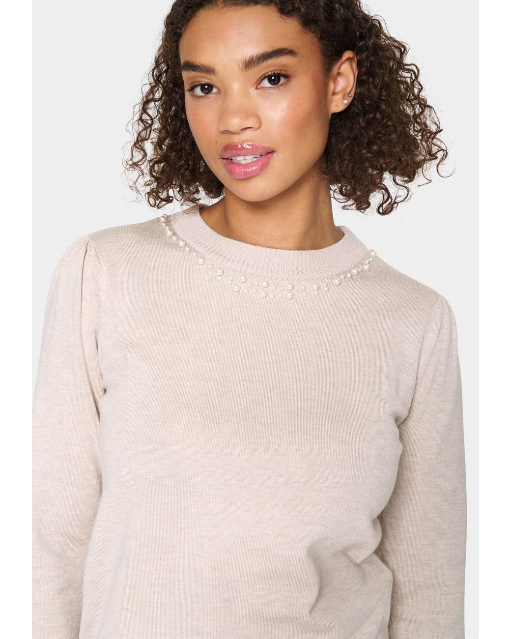 Saint Tropez Natural Pullover