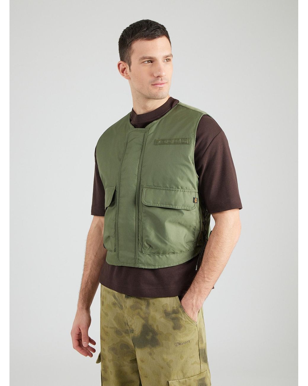 Alpha Industries Weste M-1952A in Green für Herren