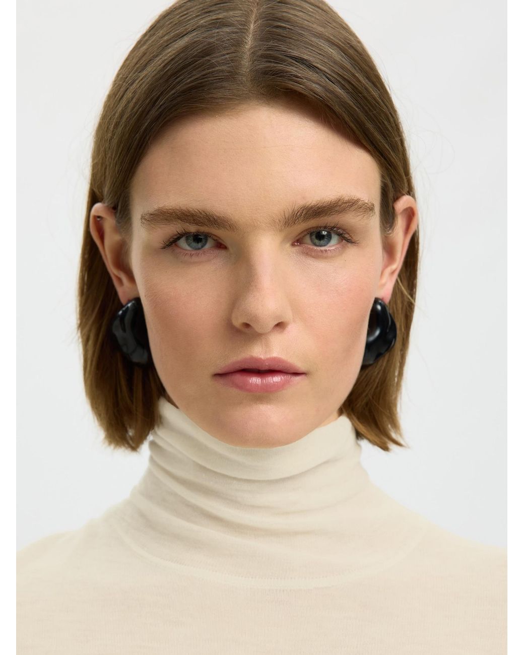SELECTED White Pullover Vendy