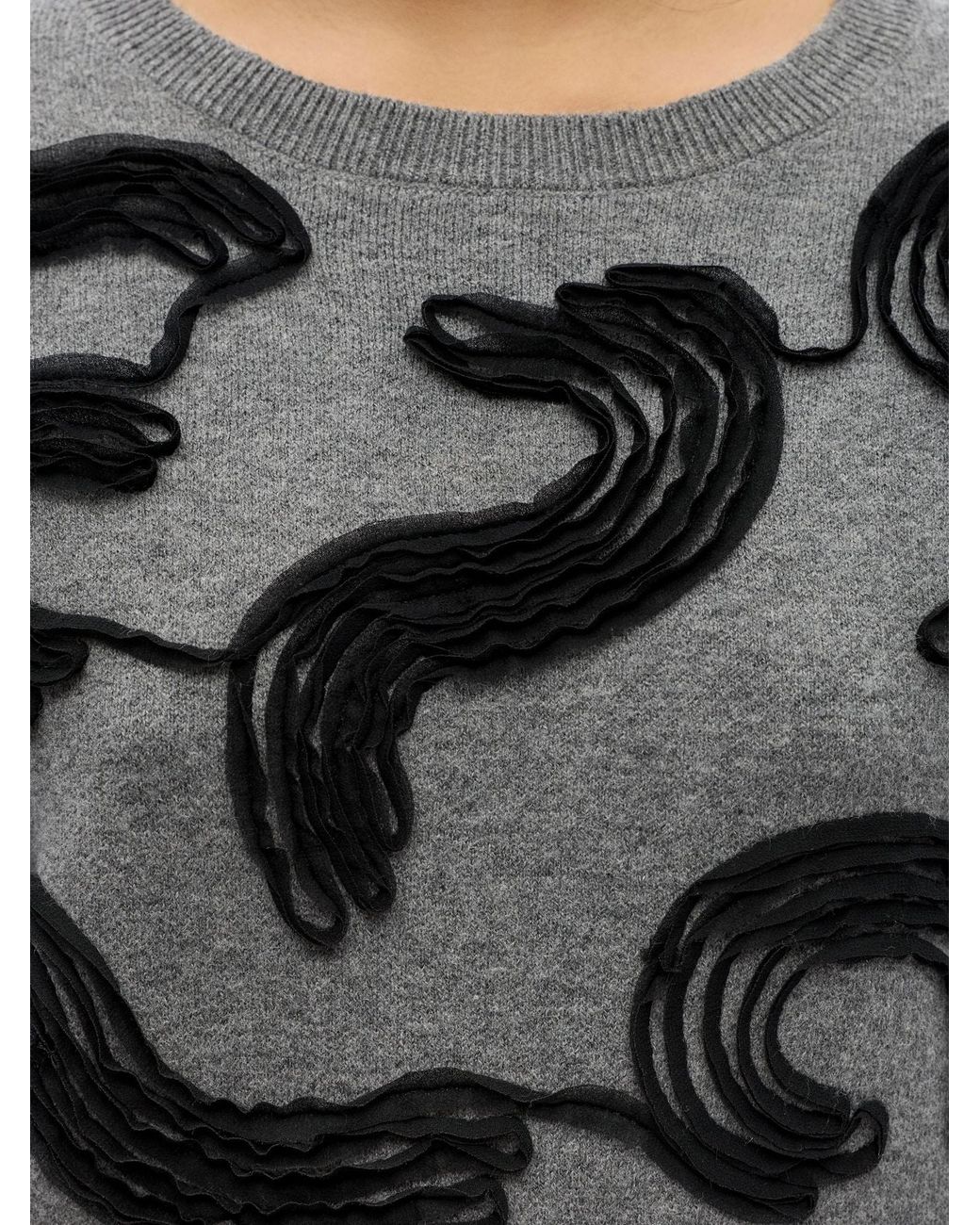 Object Gray Pullover Objfarah