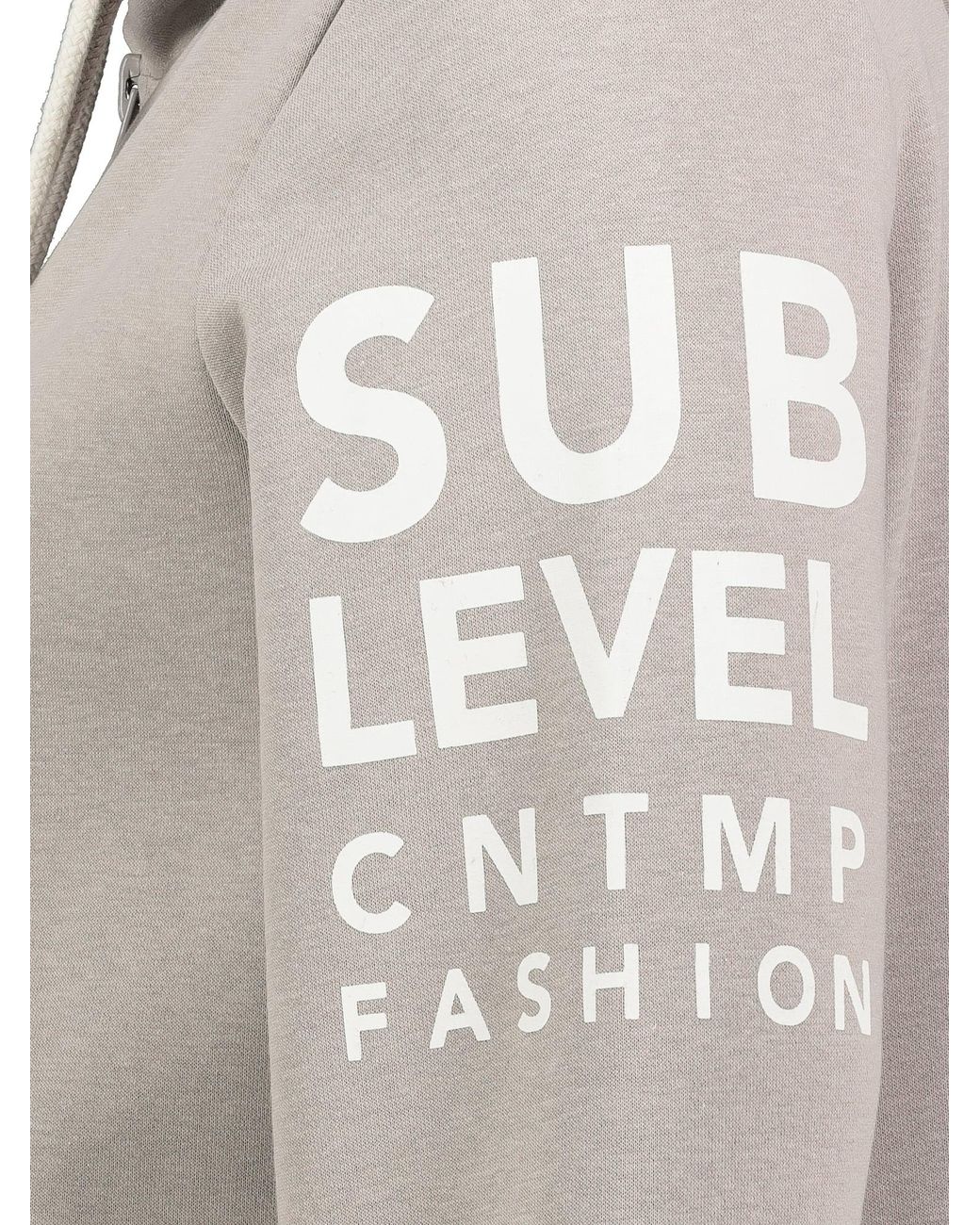 Sublevel Gray Sweatshirt Asmia