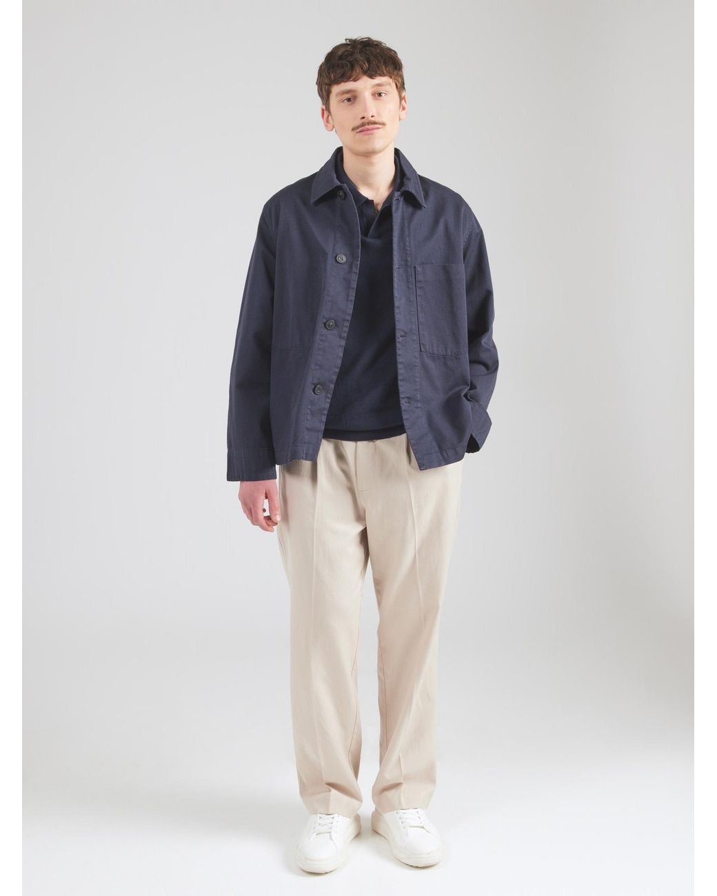 SELECTED Shirt Slhmattis in Blue für Herren