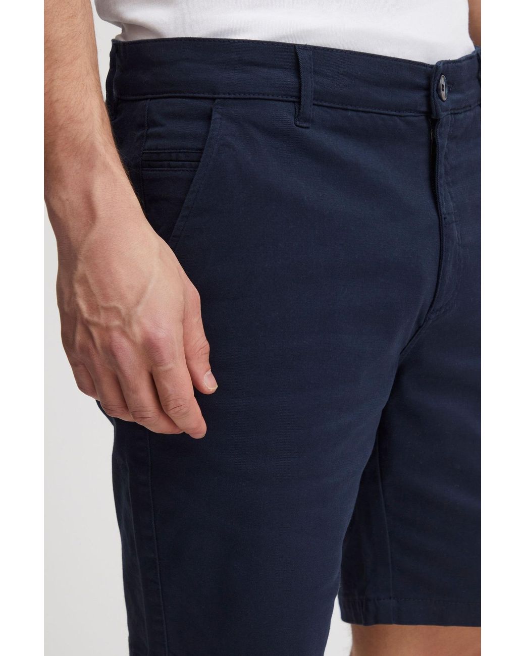 Solid Chinohose Erico in Blue für Herren