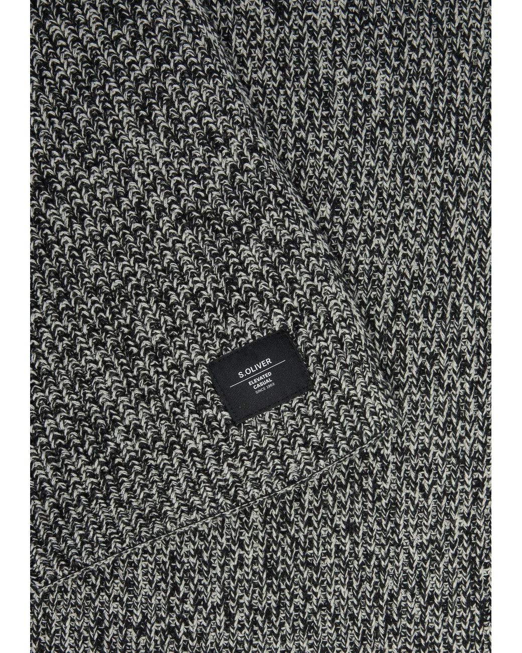 S.oliver Schal in Gray für Herren