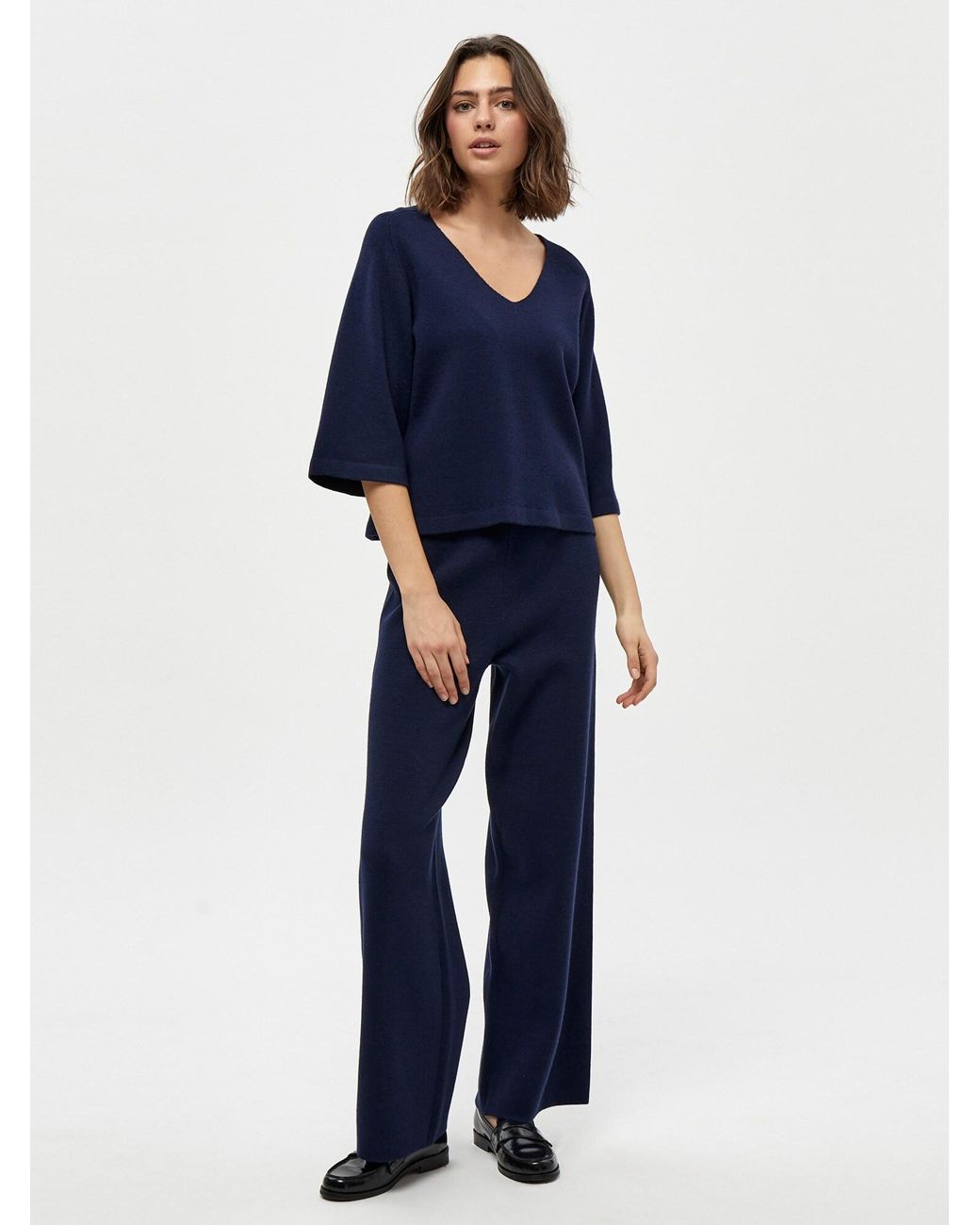Peppercorn Blue Pullover Rosalia