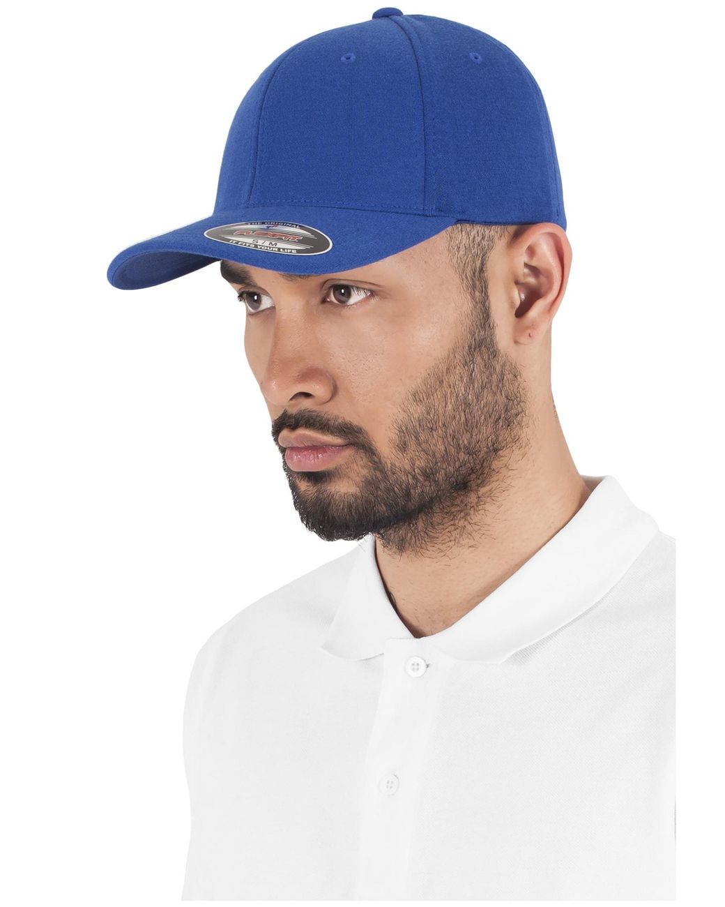 Flexfit Blue Cap Double