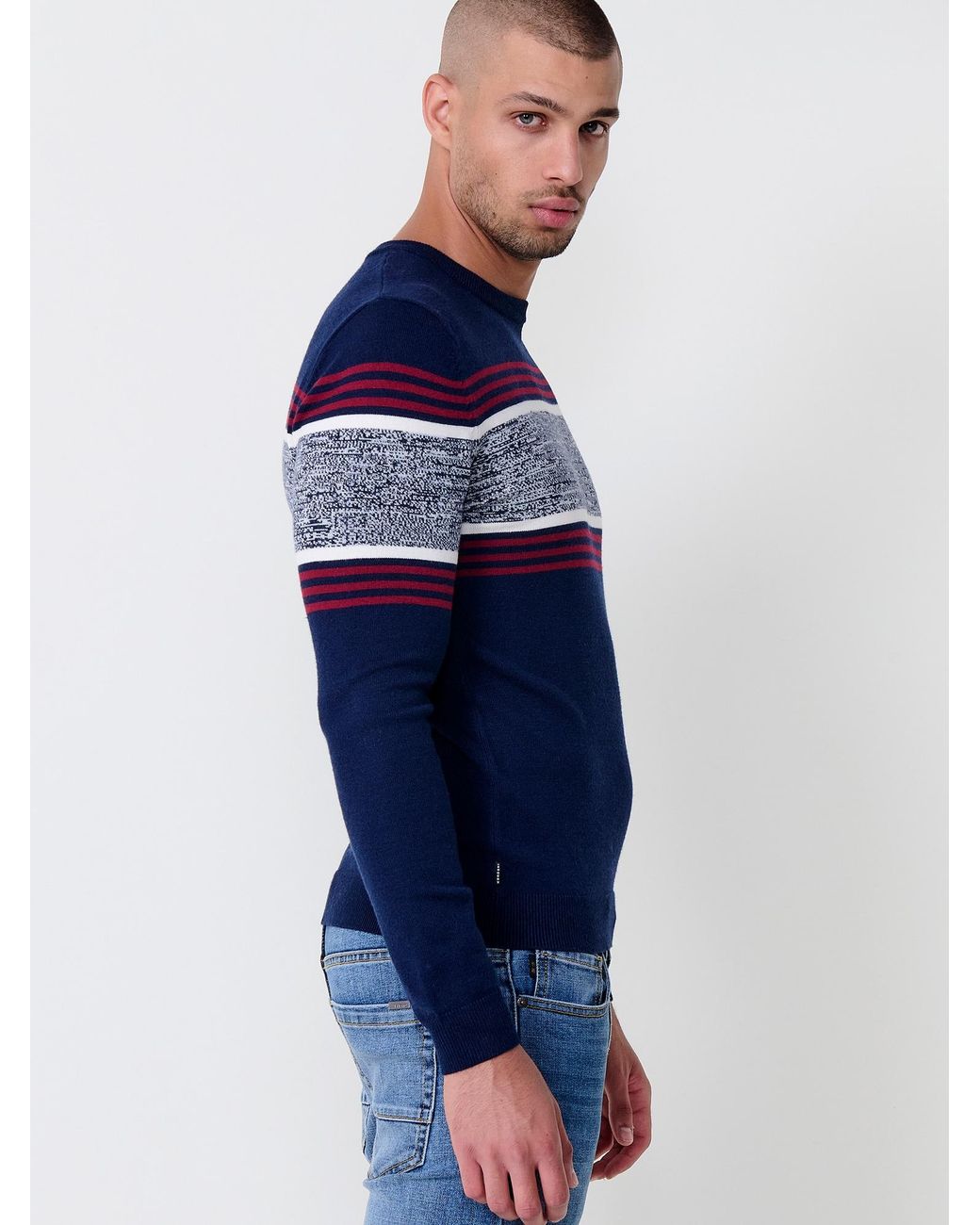 Koröshi Blue Pullover