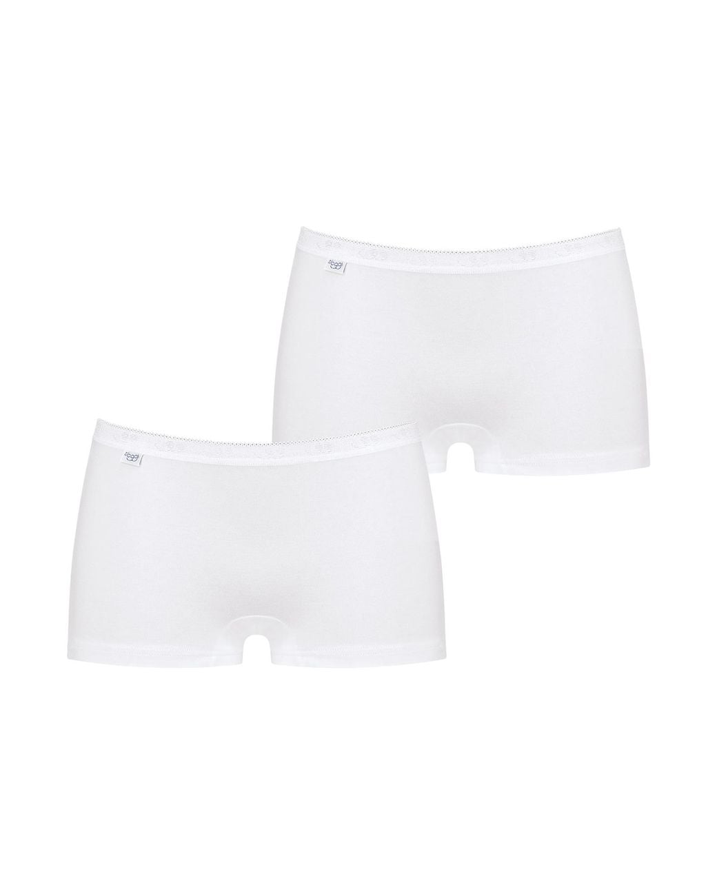 Sloggi White Retro Pants Basic Short