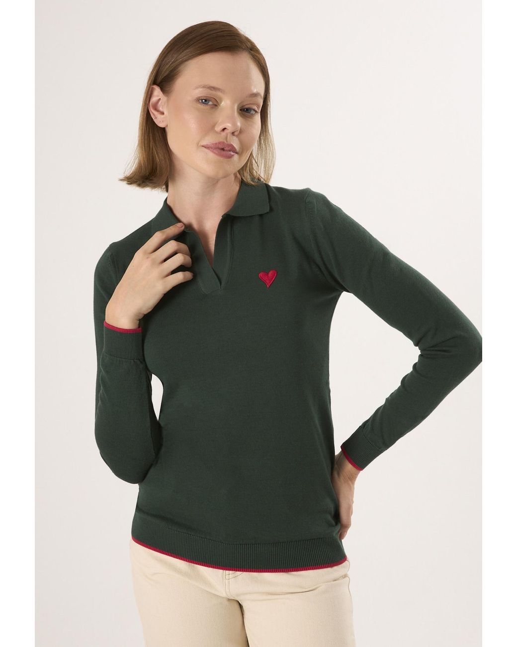Felix Hardy Green Pullover