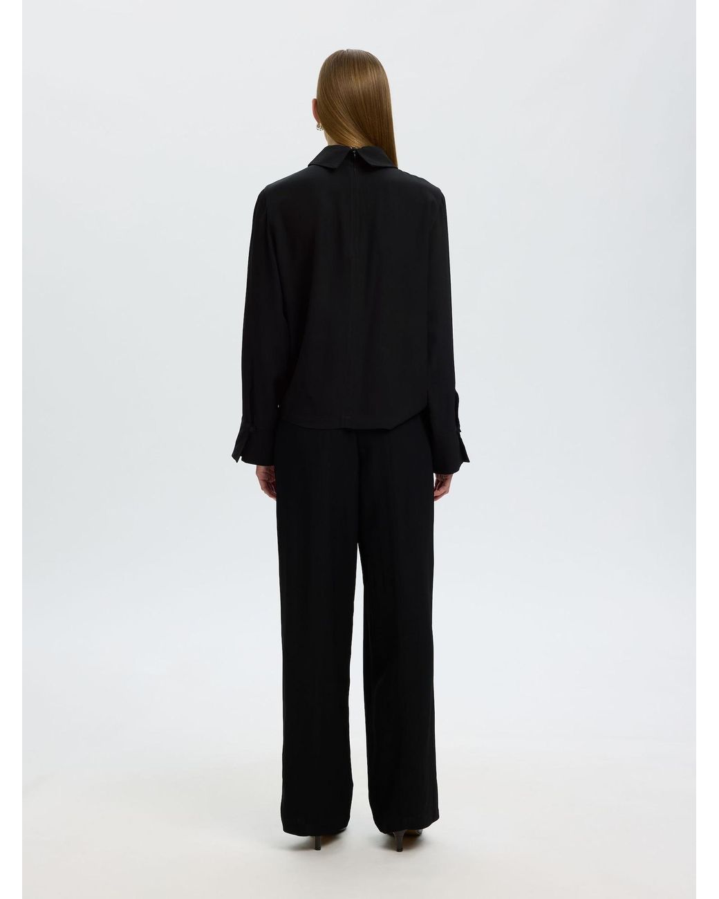 SELECTED Black Bluse