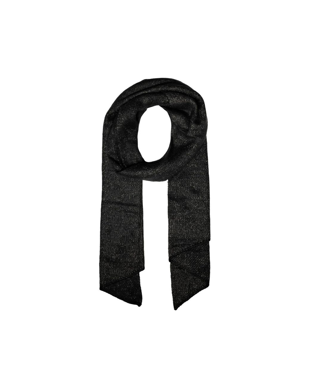 Pieces Black Schal 'pyron'
