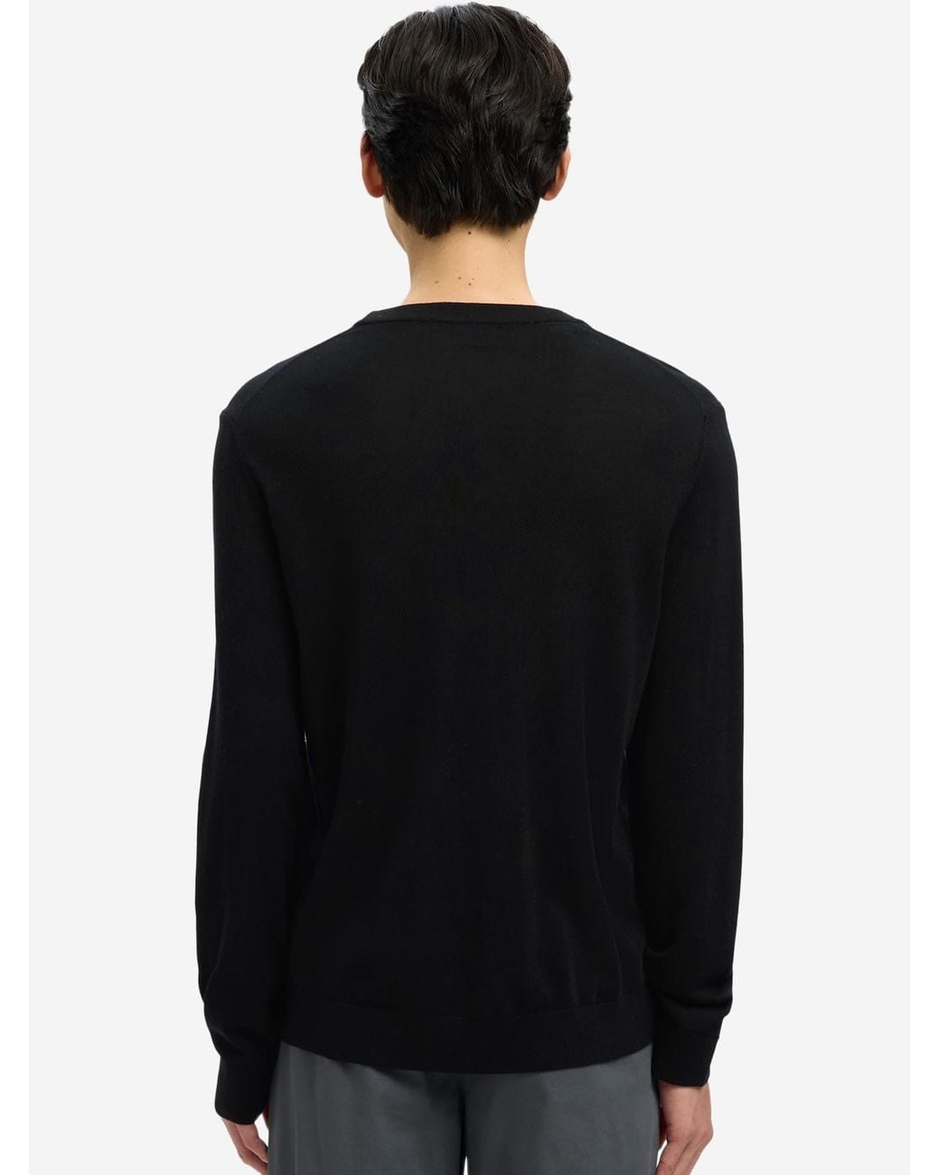SELECTED Pullover Tray in Black für Herren