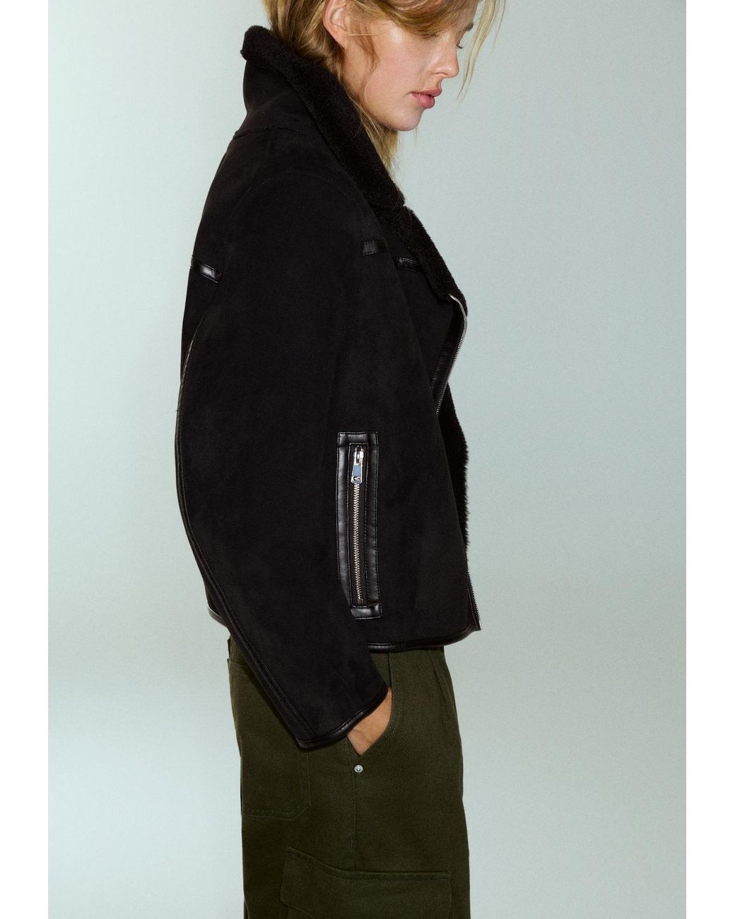 Pull&Bear Black Jacke