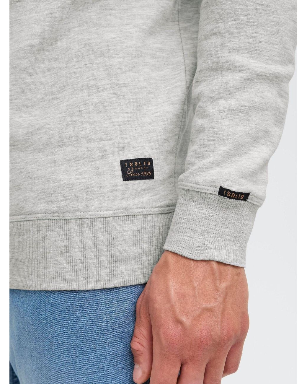 Solid Pullover Sdaula in White für Herren