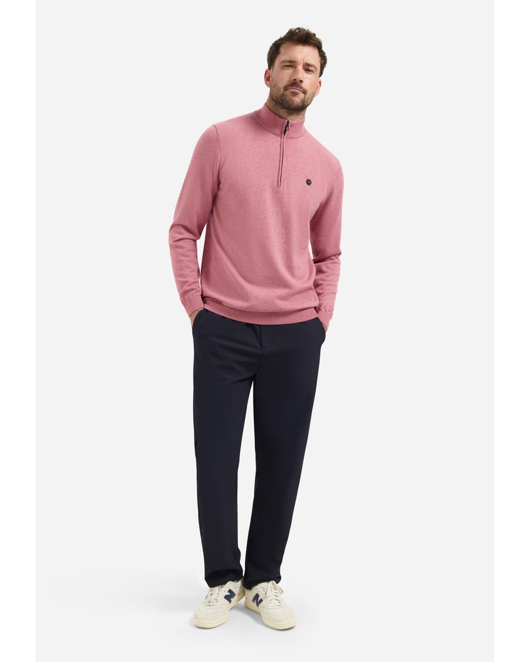 No Excess Pullover in Pink für Herren