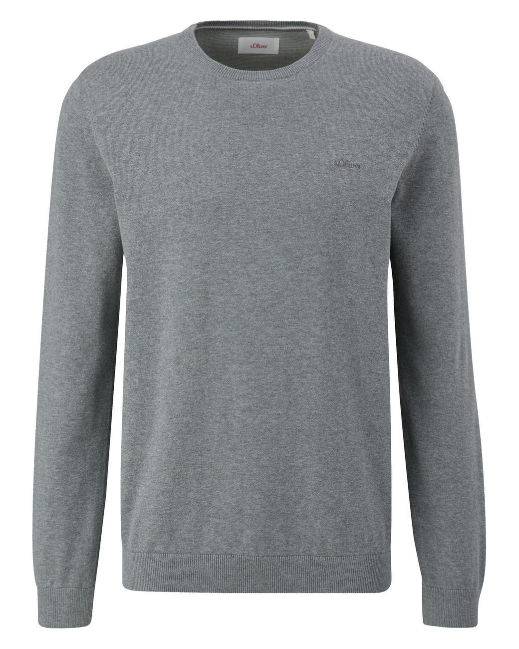 S.oliver Oliver Pullover Basic in Gray für Herren