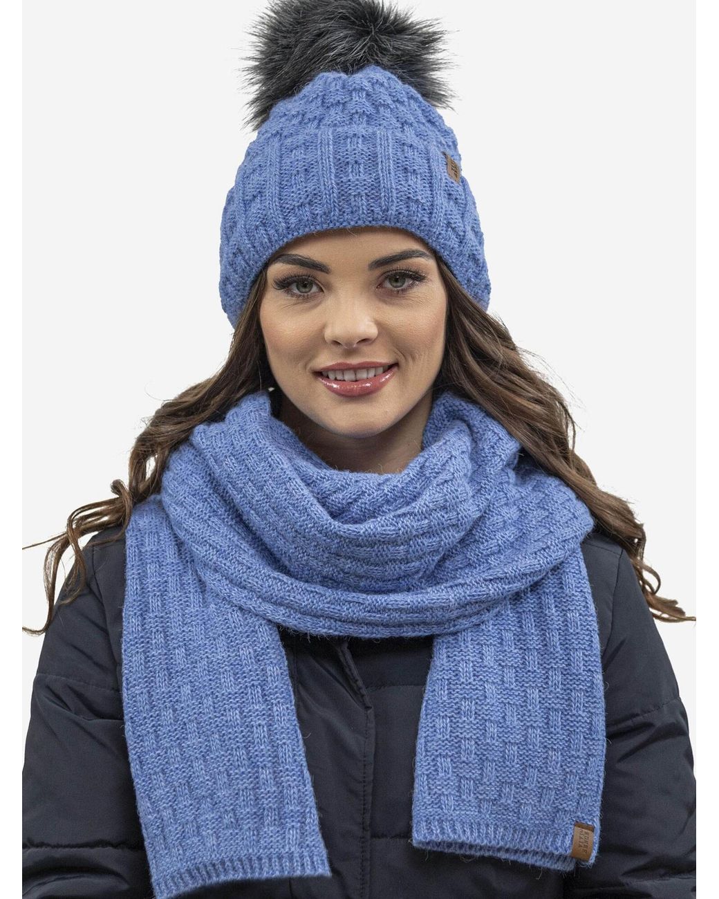Vivience Blue Mütze 7015 Set