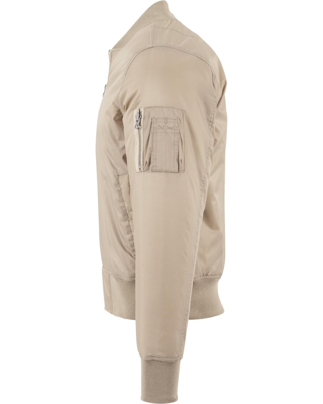 Urban Classics Herren Basic Bomber Jacket in Natural für Herren