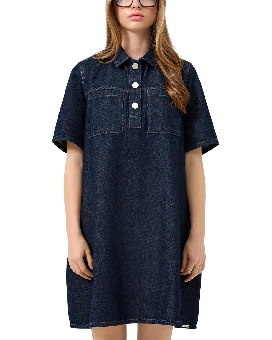 QS Blue Kleid