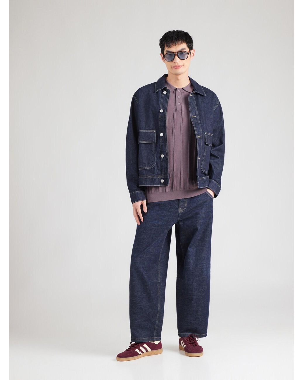Only & Sons Shirt Onsthijs in Purple für Herren