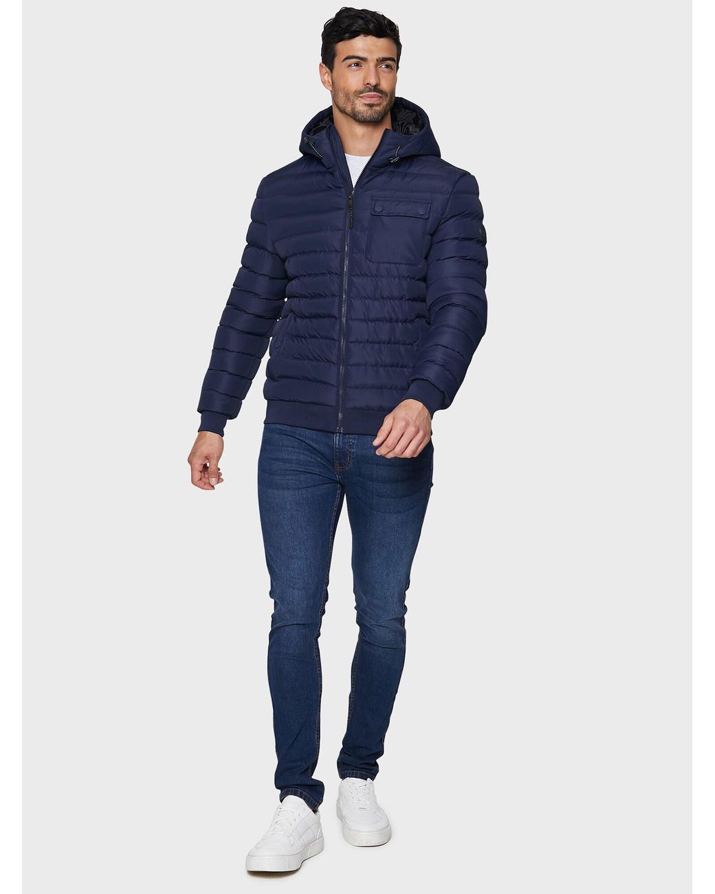 Threadbare Jacke Bescot in Blue für Herren