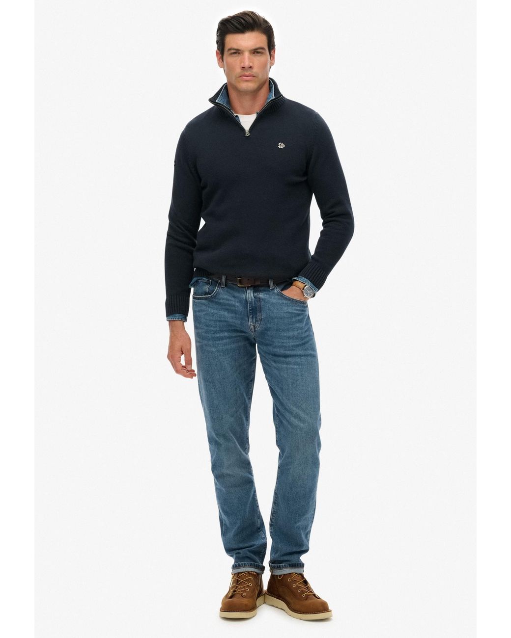 Superdry & Co Pullover in Blue für Herren