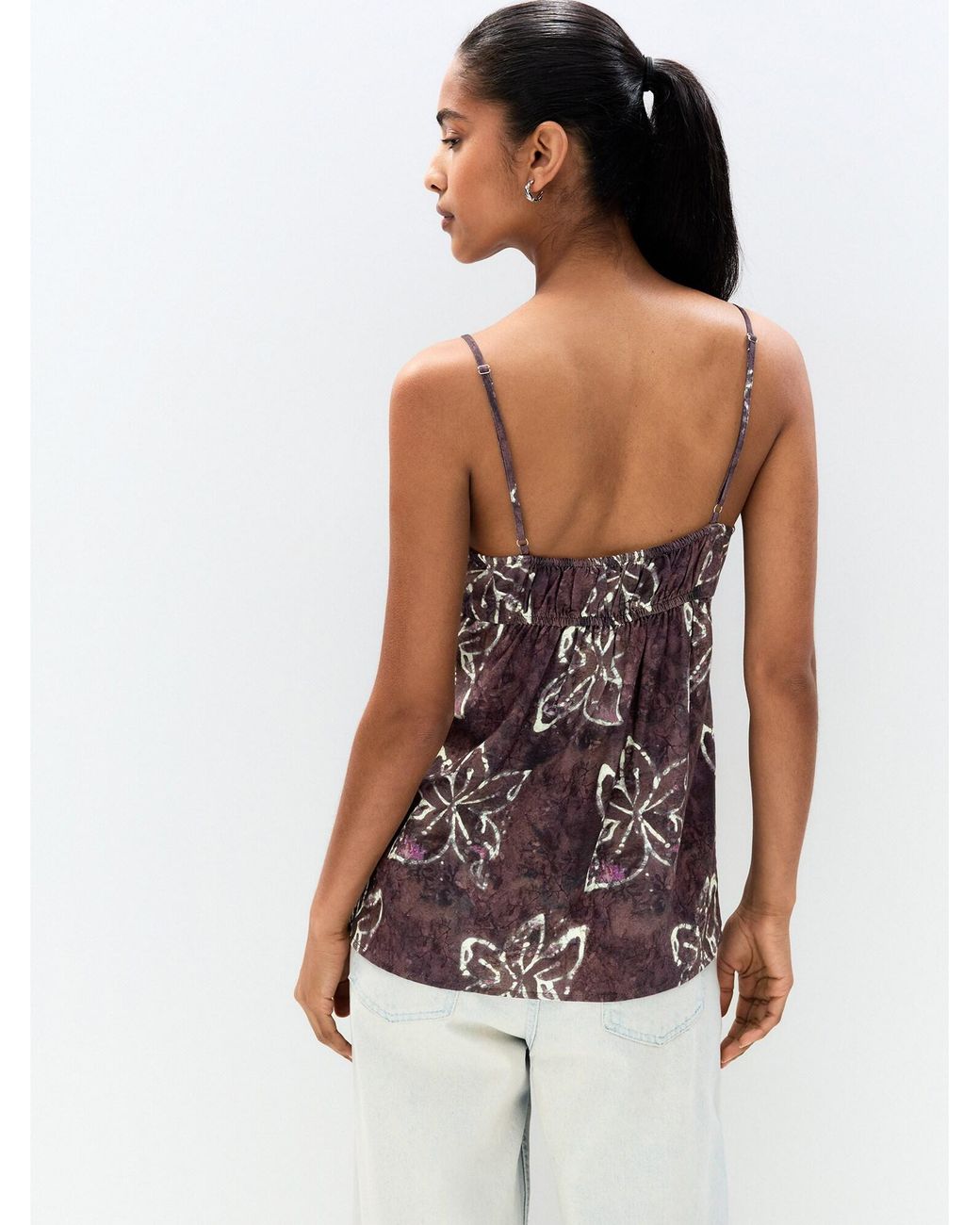 Pull&Bear Purple Top