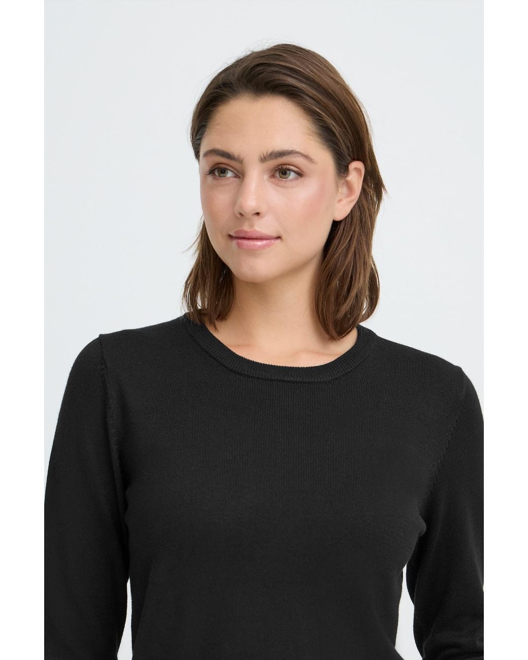 Ichi Black Pullover Ihluls