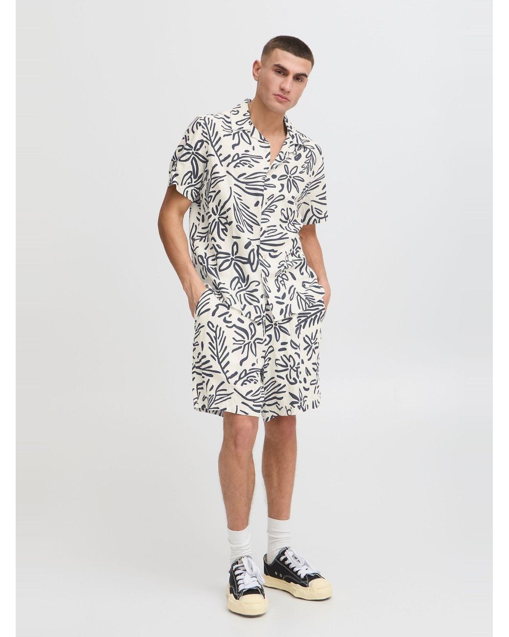 Solid Hemd Sdpaiman in White für Herren