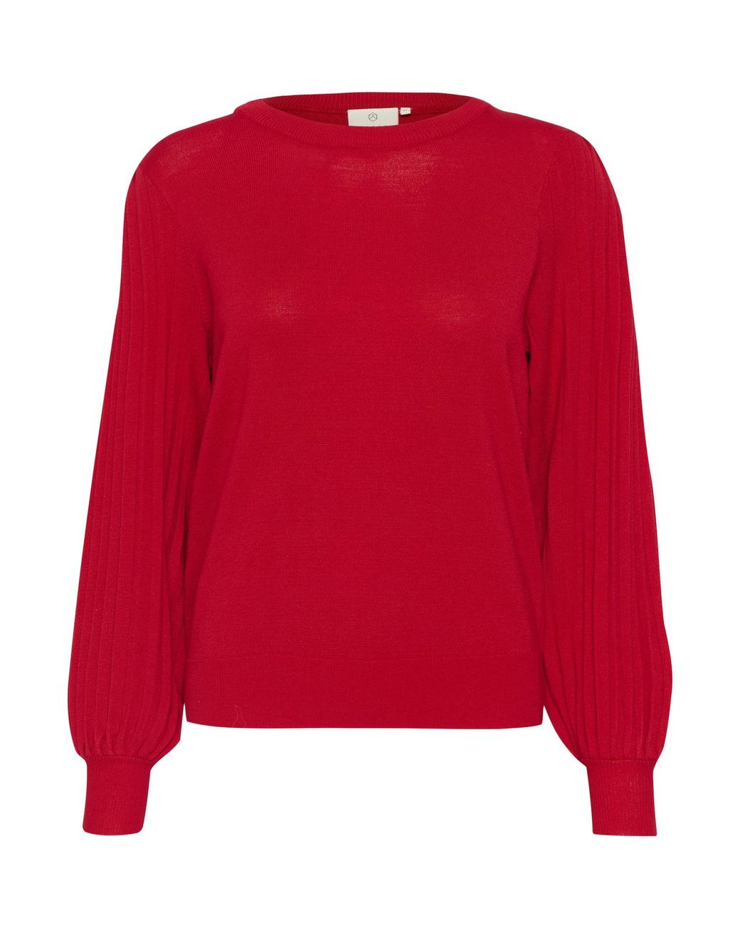 Kaffe Red Pullover Lone